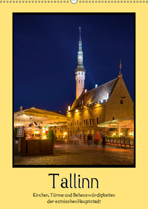 Buchcover Tallinn - Kirchen, Türme und Sehenswürdigkeiten (Wandkalender 2019 DIN A2 hoch) | Marcel Wenk | EAN 9783669729864 | ISBN 3-669-72986-0 | ISBN 978-3-669-72986-4