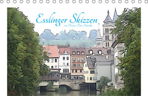 Buchcover Esslinger Skizzen (Tischkalender 2019 DIN A5 quer) | Klaus-Peter Huschka | EAN 9783669819756 | ISBN 3-669-81975-4 | ISBN 978-3-669-81975-6