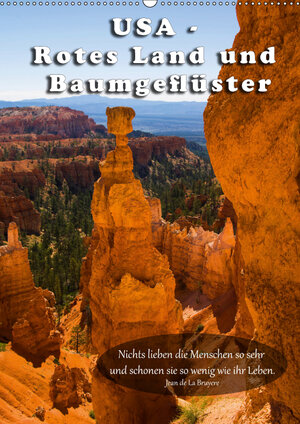 Buchcover USA - Rotes Land und Baumgeflüster (Wandkalender 2019 DIN A2 hoch) | Alexandra Burdis | EAN 9783669859257 | ISBN 3-669-85925-X | ISBN 978-3-669-85925-7