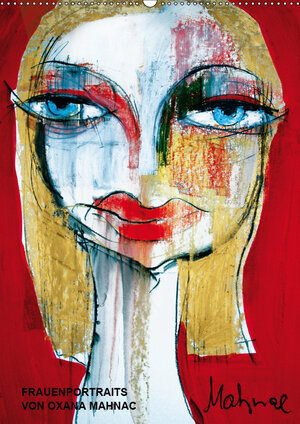 Buchcover Frauenportraits von Oxana Mahnac (Wandkalender 2019 DIN A2 hoch) | N N | EAN 9783670005322 | ISBN 3-670-00532-3 | ISBN 978-3-670-00532-2