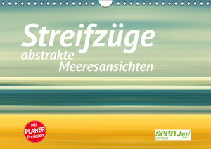 Buchcover Streifzüge - abstrakte Meeresansichten (Wandkalender 2019 DIN A4 quer) | Holger Nimtz | EAN 9783670022947 | ISBN 3-670-02294-5 | ISBN 978-3-670-02294-7
