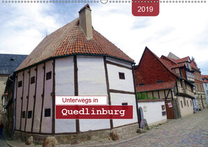 Buchcover Unterwegs in Quedlinburg (Wandkalender 2019 DIN A2 quer) | Angelika Keller | EAN 9783670123897 | ISBN 3-670-12389-X | ISBN 978-3-670-12389-7