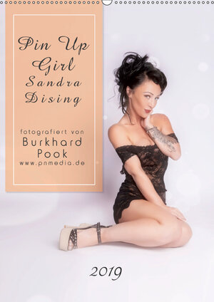 Buchcover Pin Up Girl Sandra (Wandkalender 2019 DIN A2 hoch) | Burkhard Pook - pnmedia | EAN 9783670139836 | ISBN 3-670-13983-4 | ISBN 978-3-670-13983-6