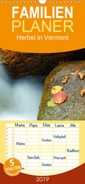 Buchcover Herbst in Vermont - Familienplaner hoch (Wandkalender 2019 , 21 cm x 45 cm, hoch) | Borg Enders | EAN 9783670239222 | ISBN 3-670-23922-7 | ISBN 978-3-670-23922-2
