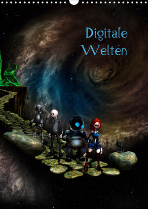 Buchcover Digitale Welten (Wandkalender 2020 DIN A3 hoch) | Norbert Buch | EAN 9783670371748 | ISBN 3-670-37174-5 | ISBN 978-3-670-37174-8