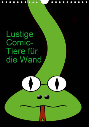 Buchcover Lustige Comic-Tiere für die Wand (Wandkalender 2020 DIN A4 hoch) | Claudia Burlager | EAN 9783670733560 | ISBN 3-670-73356-6 | ISBN 978-3-670-73356-0