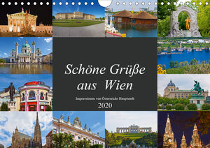 Buchcover Schöne Grüße aus Wien (Wandkalender 2020 DIN A4 quer) | Christa Kramer | EAN 9783671017898 | ISBN 3-671-01789-9 | ISBN 978-3-671-01789-8
