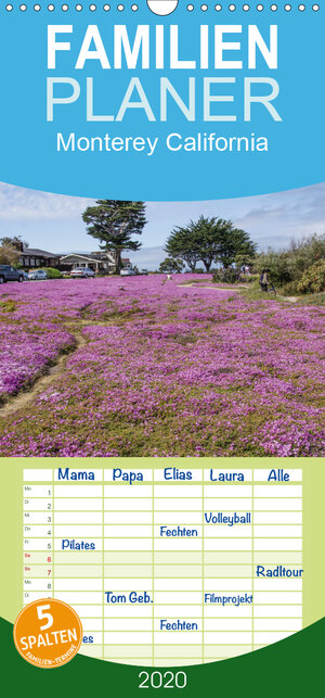 Buchcover Monterey California - Familienplaner hoch (Wandkalender 2020 , 21 cm x 45 cm, hoch) | Peter Möller | EAN 9783671068524 | ISBN 3-671-06852-3 | ISBN 978-3-671-06852-4