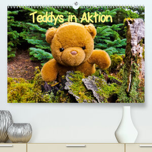 Buchcover Teddys in AktionCH-Version (Premium, hochwertiger DIN A2 Wandkalender 2020, Kunstdruck in Hochglanz) | Karin Sigwarth | EAN 9783671243365 | ISBN 3-671-24336-8 | ISBN 978-3-671-24336-5