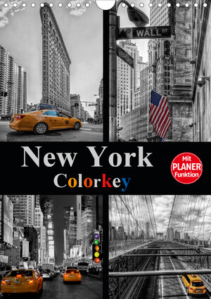 Buchcover New York Colorkey (Wandkalender 2021 DIN A4 hoch) | Carina Buchspies | EAN 9783671877188 | ISBN 3-671-87718-9 | ISBN 978-3-671-87718-8
