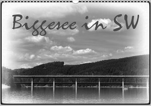 Buchcover Biggesee in Schwarz-Weiß (Wandkalender 2021 DIN A3 quer) | Ralf Eckert | EAN 9783672149635 | ISBN 3-672-14963-2 | ISBN 978-3-672-14963-5