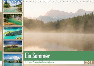 Buchcover Ein Sommer in den Bayerischen Alpen (Wandkalender 2021 DIN A4 quer) | Martin Wasilewski | EAN 9783672170752 | ISBN 3-672-17075-5 | ISBN 978-3-672-17075-2