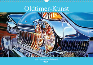 Buchcover Oldtimer-Kunst - Alte Autos auf der Leinwand (Wandkalender 2021 DIN A3 quer) | Henning von Löwis of Menar | EAN 9783672312145 | ISBN 3-672-31214-2 | ISBN 978-3-672-31214-5