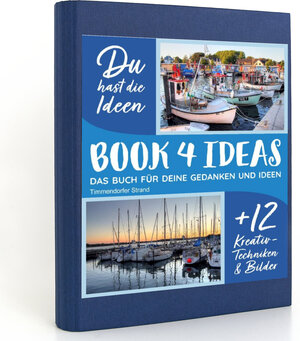 Buchcover BOOK 4 IDEAS modern | Timmendorfer Strand, Notizbuch, Bullet Journal mit Kreativitätstechniken und Bildern, DIN A5  | EAN 9783672706609 | ISBN 3-672-70660-4 | ISBN 978-3-672-70660-9