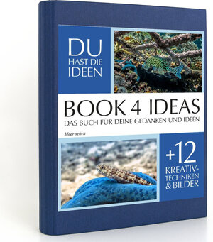 Buchcover BOOK 4 IDEAS classic | Meer sehen, Notizbuch, Bullet Journal mit Kreativitätstechniken und Bildern, DIN A5  | EAN 9783672748524 | ISBN 3-672-74852-8 | ISBN 978-3-672-74852-4