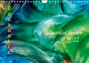 Buchcover Encaustic Kunstkalender 2022 (Wandkalender 2022 DIN A4 quer) | Ulrike Kröll | EAN 9783672919665 | ISBN 3-672-91966-7 | ISBN 978-3-672-91966-5