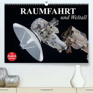 Buchcover Raumfahrt und Weltall (Premium, hochwertiger DIN A2 Wandkalender 2022, Kunstdruck in Hochglanz) | Elisabeth Stanzer | EAN 9783673337215 | ISBN 3-673-33721-1 | ISBN 978-3-673-33721-5