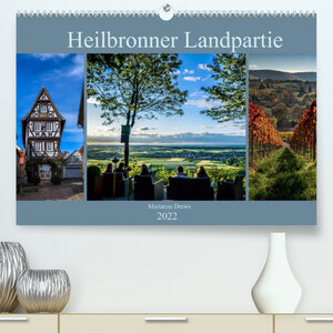 Buchcover Heilbronner Landpartie (Premium, hochwertiger DIN A2 Wandkalender 2022, Kunstdruck in Hochglanz) | Marianne Drews | EAN 9783673449802 | ISBN 3-673-44980-X | ISBN 978-3-673-44980-2