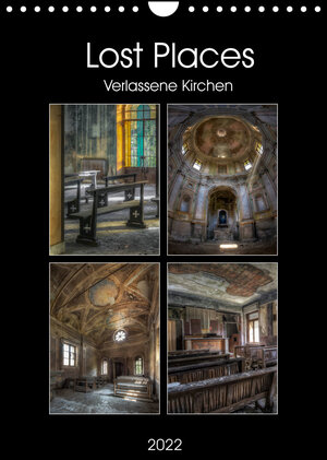 Buchcover Lost Places - Verlassene Kirchen (Wandkalender 2022 DIN A4 hoch) | Carina Buchspies | EAN 9783673559372 | ISBN 3-673-55937-0 | ISBN 978-3-673-55937-2