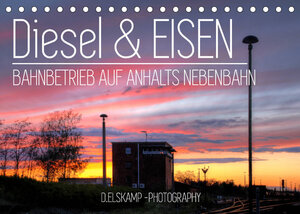 Buchcover Diesel & Eisen - Bahnbetrieb auf Anhalts Nebenbahn (Tischkalender 2022 DIN A5 quer) | Danny Elskamp- D.Elskamp Photography | EAN 9783673618772 | ISBN 3-673-61877-6 | ISBN 978-3-673-61877-2