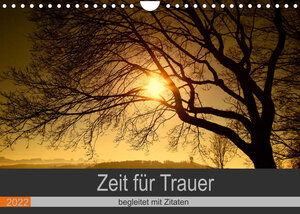 Buchcover Zeit für Trauer - begleitet mit Zitaten (Wandkalender 2022 DIN A4 quer) | Susan Michel | EAN 9783673619854 | ISBN 3-673-61985-3 | ISBN 978-3-673-61985-4