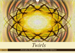 Buchcover Twirls - Abstrakte Kreationen mit Ölmalerei-Effekten (Wandkalender 2022 DIN A3 quer) | Ursula Di Chito | EAN 9783673762543 | ISBN 3-673-76254-0 | ISBN 978-3-673-76254-3
