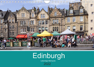Buchcover Edinburgh - Lebendige Metropole (Wandkalender 2022 DIN A4 quer) | Thomas Becker | EAN 9783673824531 | ISBN 3-673-82453-8 | ISBN 978-3-673-82453-1
