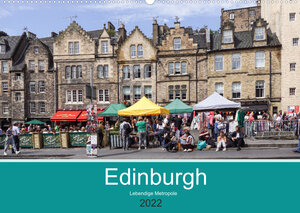 Buchcover Edinburgh - Lebendige Metropole (Wandkalender 2022 DIN A2 quer) | Thomas Becker | EAN 9783673824555 | ISBN 3-673-82455-4 | ISBN 978-3-673-82455-5
