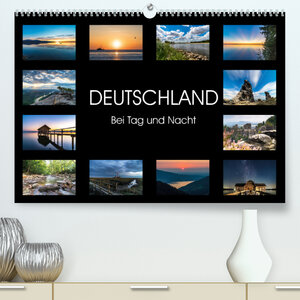 Buchcover Deutschland - Bei Tag und Nacht (Premium, hochwertiger DIN A2 Wandkalender 2022, Kunstdruck in Hochglanz) | Alexander Michaelis | EAN 9783673979453 | ISBN 3-673-97945-0 | ISBN 978-3-673-97945-3