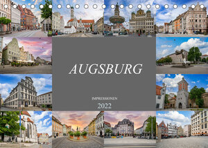Buchcover Augsburg Impressionen (Tischkalender 2022 DIN A5 quer) | Dirk Meutzner | EAN 9783674019417 | ISBN 3-674-01941-8 | ISBN 978-3-674-01941-7