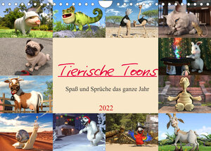 Buchcover Tierische Toons (Wandkalender 2022 DIN A4 quer) | Karsten Schröder | EAN 9783674038937 | ISBN 3-674-03893-5 | ISBN 978-3-674-03893-7