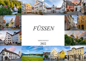 Buchcover Füssen Impressionen (Wandkalender 2022 DIN A2 quer) | Dirk Meutzner | EAN 9783674045188 | ISBN 3-674-04518-4 | ISBN 978-3-674-04518-8