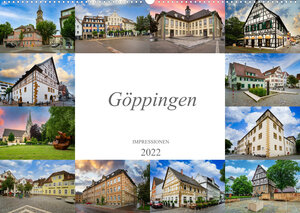 Buchcover Göppingen Impressionen (Wandkalender 2022 DIN A2 quer) | Dirk Meutzner | EAN 9783674058867 | ISBN 3-674-05886-3 | ISBN 978-3-674-05886-7