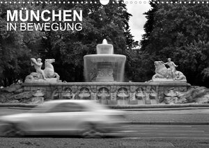 Buchcover München in Bewegung (Wandkalender 2023 DIN A3 quer) | Jürgen Fischer | EAN 9783674399977 | ISBN 3-674-39997-0 | ISBN 978-3-674-39997-7