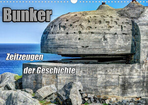 Buchcover Bunker Zeitzeugen der Geschichte (Wandkalender 2023 DIN A3 quer) | Hoschie Media | EAN 9783674459664 | ISBN 3-674-45966-3 | ISBN 978-3-674-45966-4