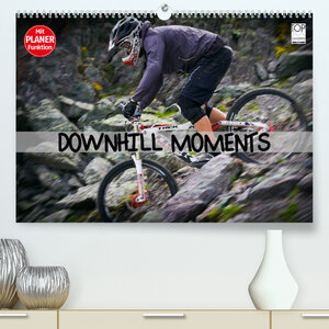 Buchcover Downhill Moments (Premium, hochwertiger DIN A2 Wandkalender 2023, Kunstdruck in Hochglanz) | Dirk Meutzner | EAN 9783674599896 | ISBN 3-674-59989-9 | ISBN 978-3-674-59989-6
