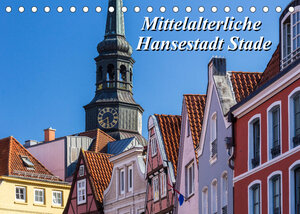 Buchcover Mittelalterliche Hansestadt Stade (Tischkalender 2023 DIN A5 quer) | Thomas Klinder | EAN 9783674739834 | ISBN 3-674-73983-6 | ISBN 978-3-674-73983-4
