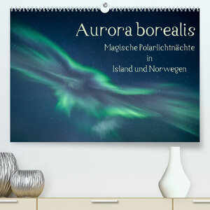 Buchcover Aurora borealis - Magische Polarlichtnächte in Island und Norwegen (Premium, hochwertiger DIN A2 Wandkalender 2023, Kunstdruck in Hochglanz) | Kirstin Grühn-Stauber | EAN 9783674799883 | ISBN 3-674-79988-X | ISBN 978-3-674-79988-3