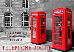 Buchcover Die bekannteste Telefonzelle der Welt - Telephone Booth (Wandkalender 2023 DIN A3 quer) | Peter Roder | EAN 9783674808189 | ISBN 3-674-80818-8 | ISBN 978-3-674-80818-9