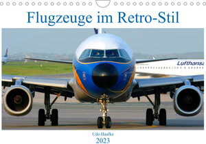 Buchcover Flugzeuge im Retro-Stil (Wandkalender 2023 DIN A4 quer) | Udo Haafke | EAN 9783674809957 | ISBN 3-674-80995-8 | ISBN 978-3-674-80995-7