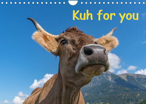 Buchcover Kuh for you (Wandkalender 2023 DIN A4 quer) | Miriam Kaina | EAN 9783674837424 | ISBN 3-674-83742-0 | ISBN 978-3-674-83742-4