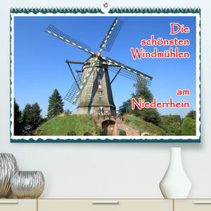 Buchcover Die schönsten Windmühlen am Niederrhein (Premium, hochwertiger DIN A2 Wandkalender 2023, Kunstdruck in Hochglanz) | Michael Jäger | EAN 9783674868701 | ISBN 3-674-86870-9 | ISBN 978-3-674-86870-1