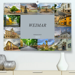 Buchcover Weimar Impressionen (Premium, hochwertiger DIN A2 Wandkalender 2023, Kunstdruck in Hochglanz) | Dirk Meutzner | EAN 9783674869975 | ISBN 3-674-86997-7 | ISBN 978-3-674-86997-5