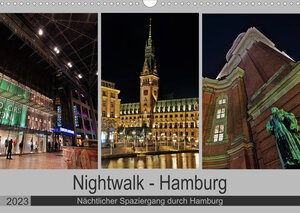 Buchcover Nightwalk - Hamburg (Wandkalender 2023 DIN A3 quer) | Peter Hennrich | EAN 9783674939777 | ISBN 3-674-93977-0 | ISBN 978-3-674-93977-7