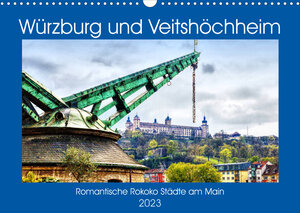 Buchcover Würzburg und Veitshöchheim - romantische Rokoko Städte am Main (Wandkalender 2023 DIN A3 quer) | Brigitte Dürr | EAN 9783674978455 | ISBN 3-674-97845-8 | ISBN 978-3-674-97845-5
