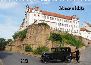 Buchcover Oldtimer in Colditz (Wandkalender 2023 DIN A2 quer) | Thilo Seidel | EAN 9783674998637 | ISBN 3-674-99863-7 | ISBN 978-3-674-99863-7