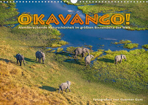 Buchcover Okavango! Atemberaubende Naturschönheit im größten Binnendelta der Welt (Wandkalender 2023 DIN A3 quer) | Guenter Guni | EAN 9783675139879 | ISBN 3-675-13987-5 | ISBN 978-3-675-13987-9
