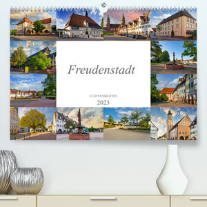 Buchcover Freudenstadt Stadtansichten (Premium, hochwertiger DIN A2 Wandkalender 2023, Kunstdruck in Hochglanz) | Dirk Meutzner | EAN 9783675279735 | ISBN 3-675-27973-1 | ISBN 978-3-675-27973-5