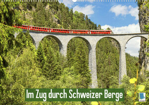 Buchcover Im Zug durch Schweizer Berge (Wandkalender 2023 DIN A2 quer) | CALVENDO | EAN 9783675332614 | ISBN 3-675-33261-6 | ISBN 978-3-675-33261-4