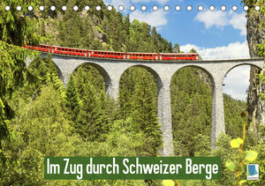 Buchcover Im Zug durch Schweizer Berge (Tischkalender 2023 DIN A5 quer) | CALVENDO | EAN 9783675332621 | ISBN 3-675-33262-4 | ISBN 978-3-675-33262-1